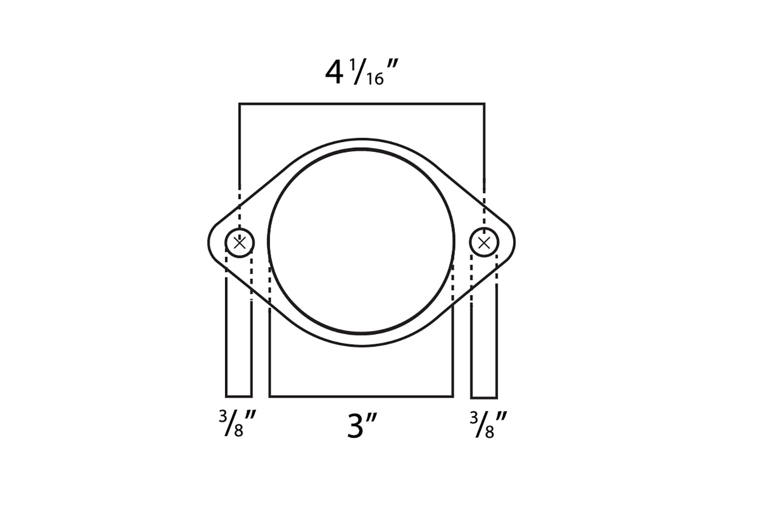 Gasket for 3" Piping Flanges (Type C)