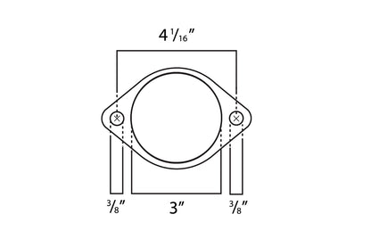 Gasket for 3" Piping Flanges (Type C)