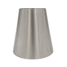 3.000" OD x 2.500" OD 16ga Reducer (2.500" Long) - Brushed Finish - 304 Stainless