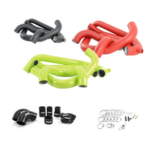 Perrin Performance Front Mount Intercooler Piping Kit Red/Black/Neon Yellow Subaru STI 2015+ | PSP-ITR-438