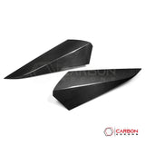 Corvette C8 HTC (Stingray, Z06, Z07, Z51, E-Ray 2020+) Real Dry Carbon Fiber Rear Nacelle Roof Hump Covers