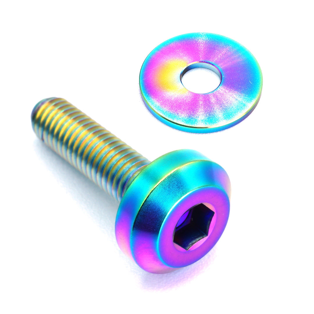 Dress Up Bolts Titanium Hardware Hood Kit - Honda Civic Type R (2017-2021)