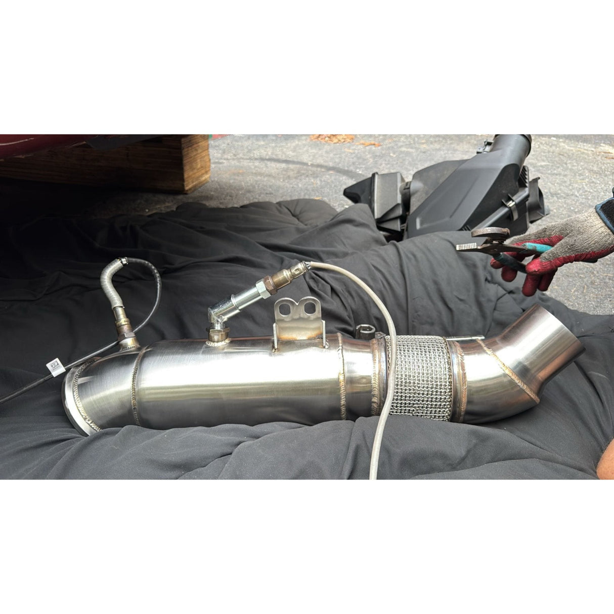 2015-2019 BMW F30 340i B58 Full Valve Performance Exhaust System | Palenon Performance