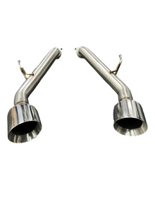 SPDZ1 Axle-back Exhausts Set For Infiniti 2014+ Q50 2WD & AWD Polished