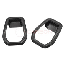 2024+ S650 Mustang Seat Rear Handle Outer Trim Hard Carbon Fiber Cover | 2pcs