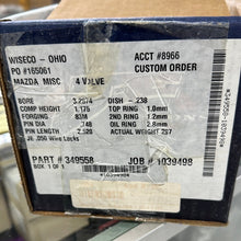 JE Pistons Mazda FS Piston Set 3.2874 Bore 1.175 Compression Height