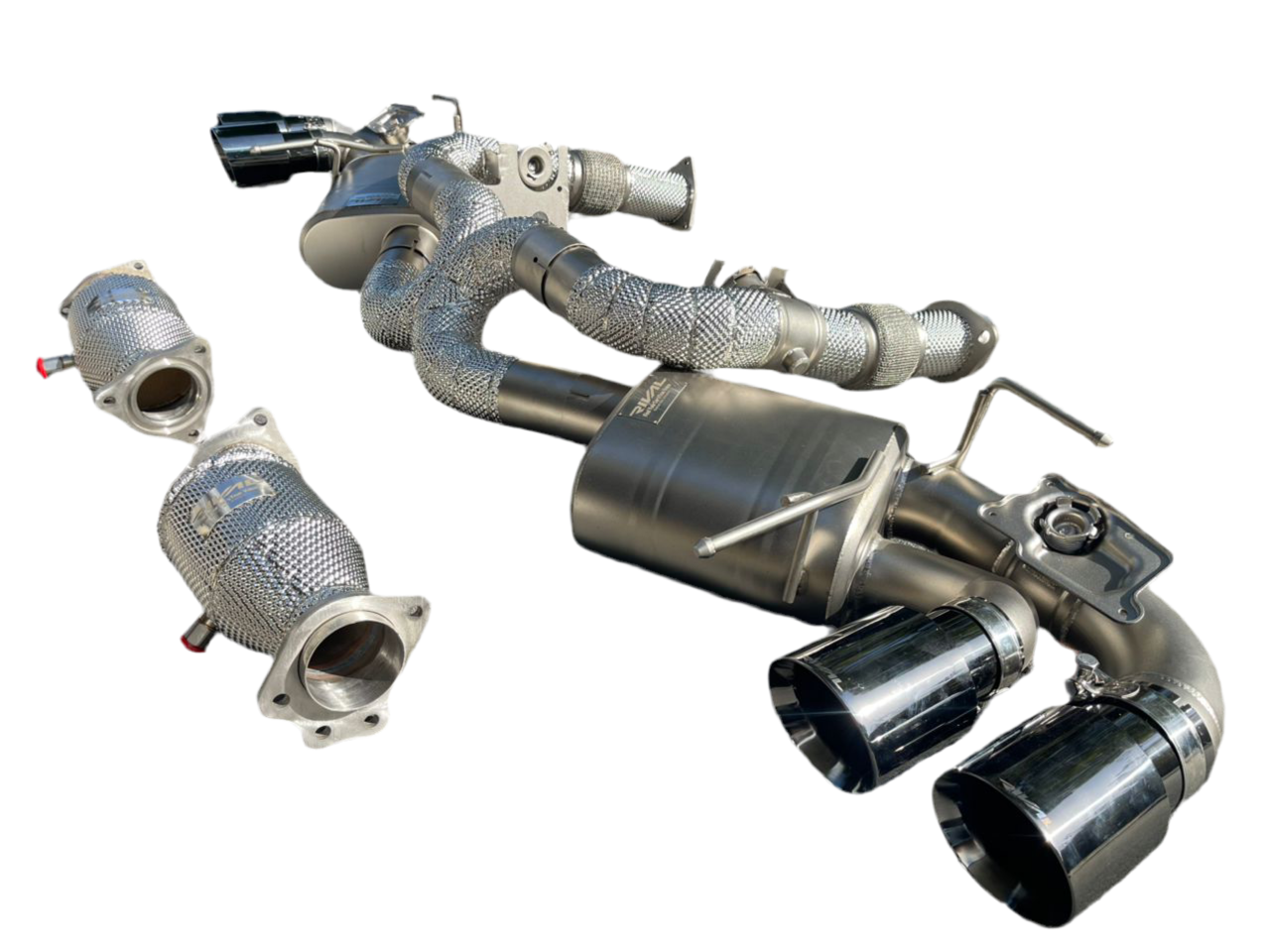 SPDZ1 Corvette C8 Stingray (AFM/NPP) X-pipe Exhaust System Ultra Edition