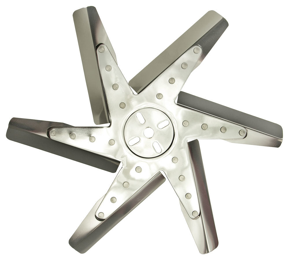 17in Stainless Steel Flex Fan (Chrm Hub)