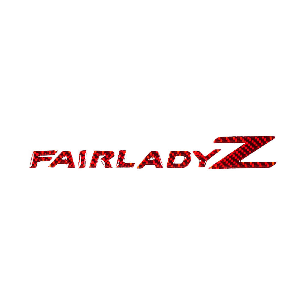 Racing Art Carbon Fiber Fairlady Z Emblem