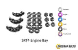 Dodge Neon SRT-4 (2003-2005) Titanium Dress Up Bolts Engine Bay Kit