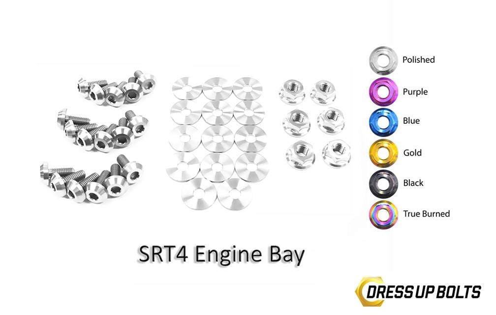 Dodge Neon SRT-4 (2003-2005) Titanium Dress Up Bolts Engine Bay Kit