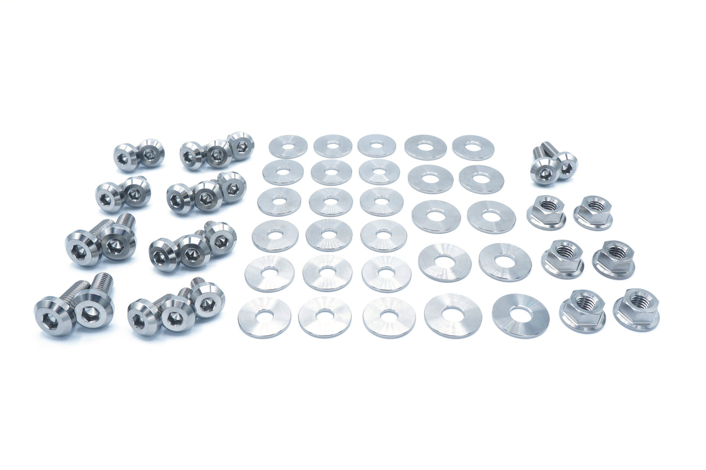 Stage 1 Titanium Hardware Engine Bay Kit - Dodge Charger (2015-2023)