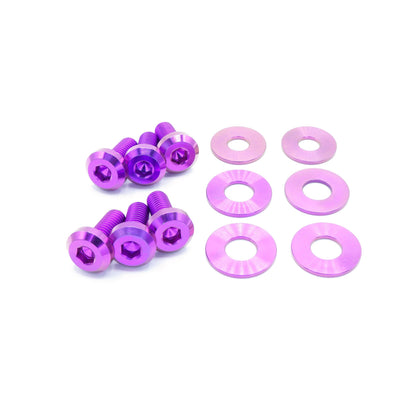 Titanium Hardware Hood Kit - Dodge Charger (2015-2023)