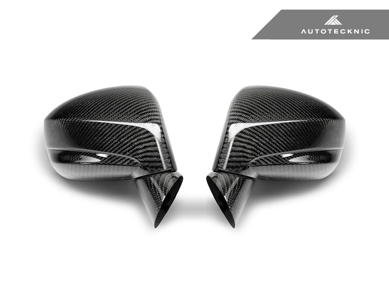 AutoTecknic Replacement Dry Carbon Mirror Covers - Nissan R35 GTR