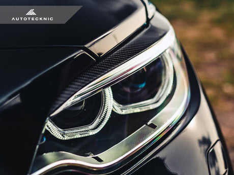 AutoTecknic Carbon Fiber Headlight Trim Set - F87 M2/ M2 Competition | F22 2-Series