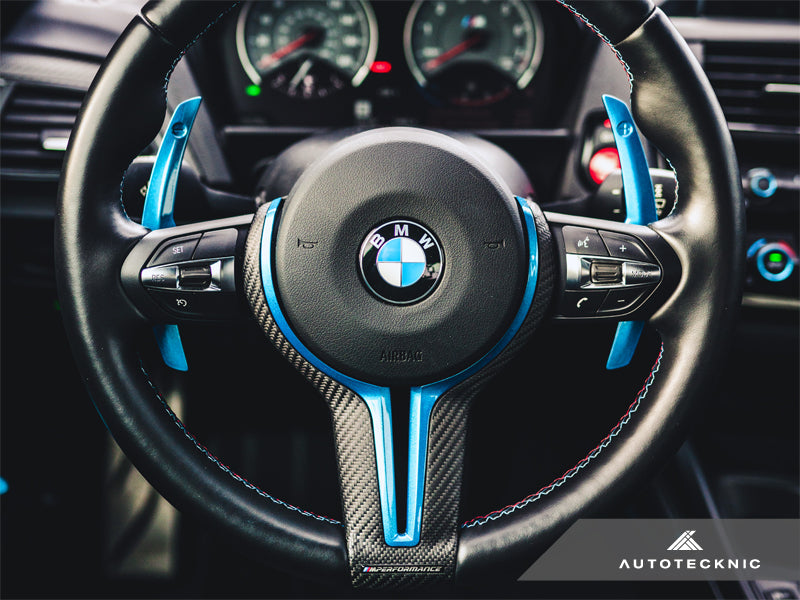 AutoTecknic Painted Steering Wheel Trim - BMW F87 M2 | F80 M3 | F82/ F83 M4 | F10 M5 LCI | F06/ F12/ F13 M6