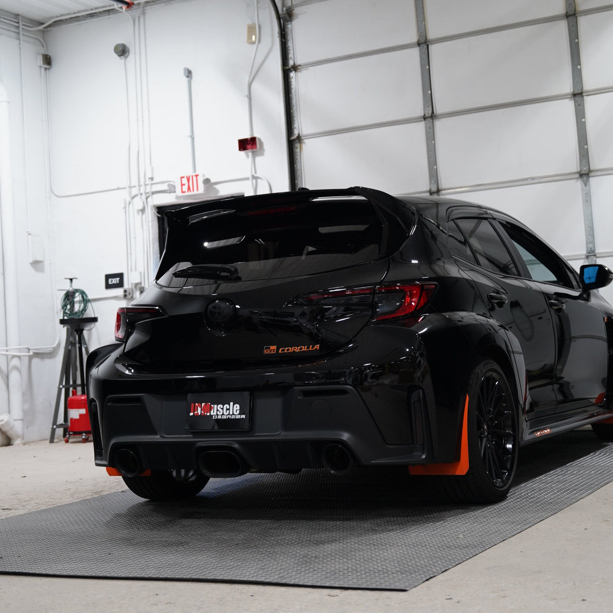 JDMuscle [23+ GR Corolla, 19+ Corolla Hatch] Spec C Spoiler - Paint Matched/Gloss Black