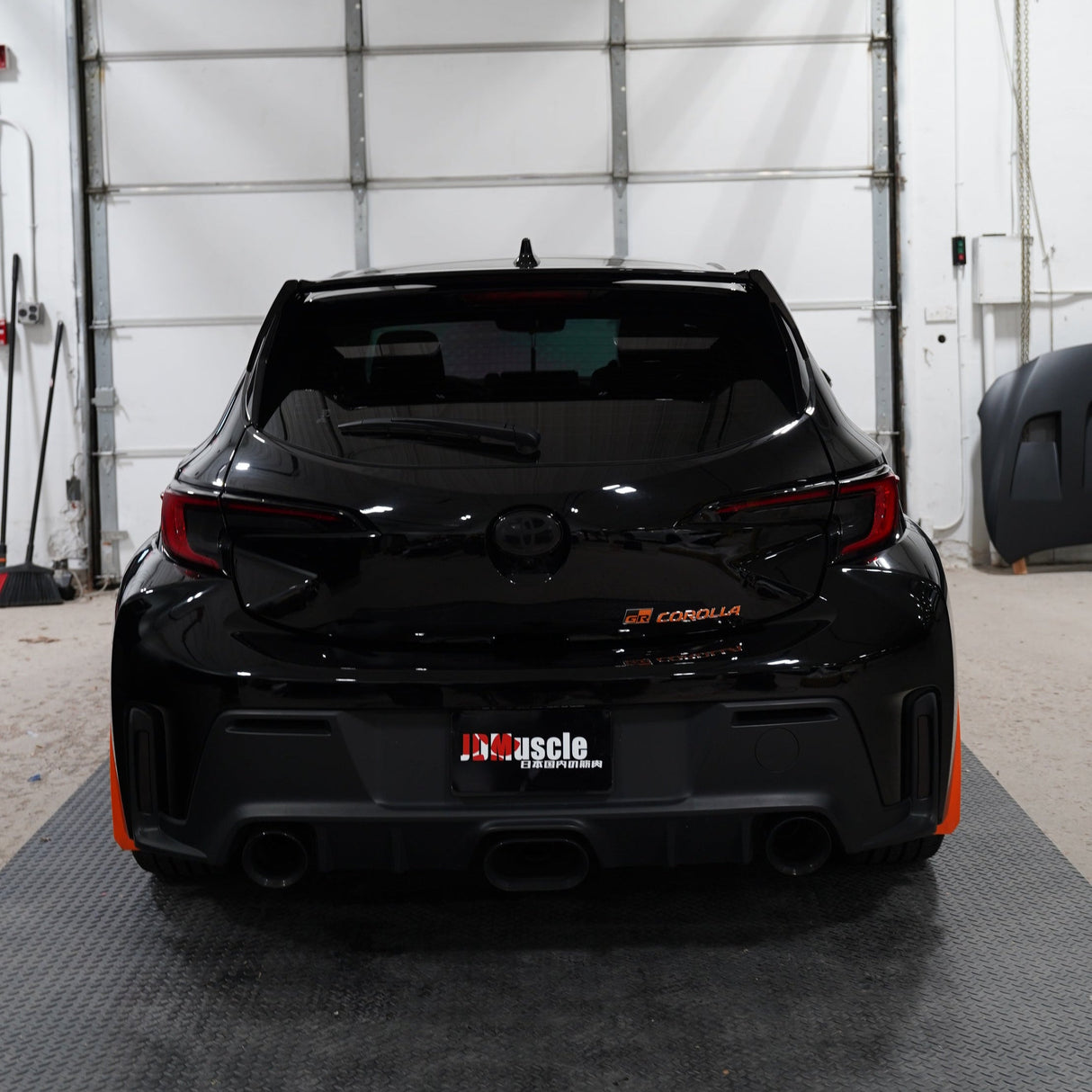 JDMuscle [23+ GR Corolla, 19+ Corolla Hatch] Spec C Spoiler - Paint Matched/Gloss Black