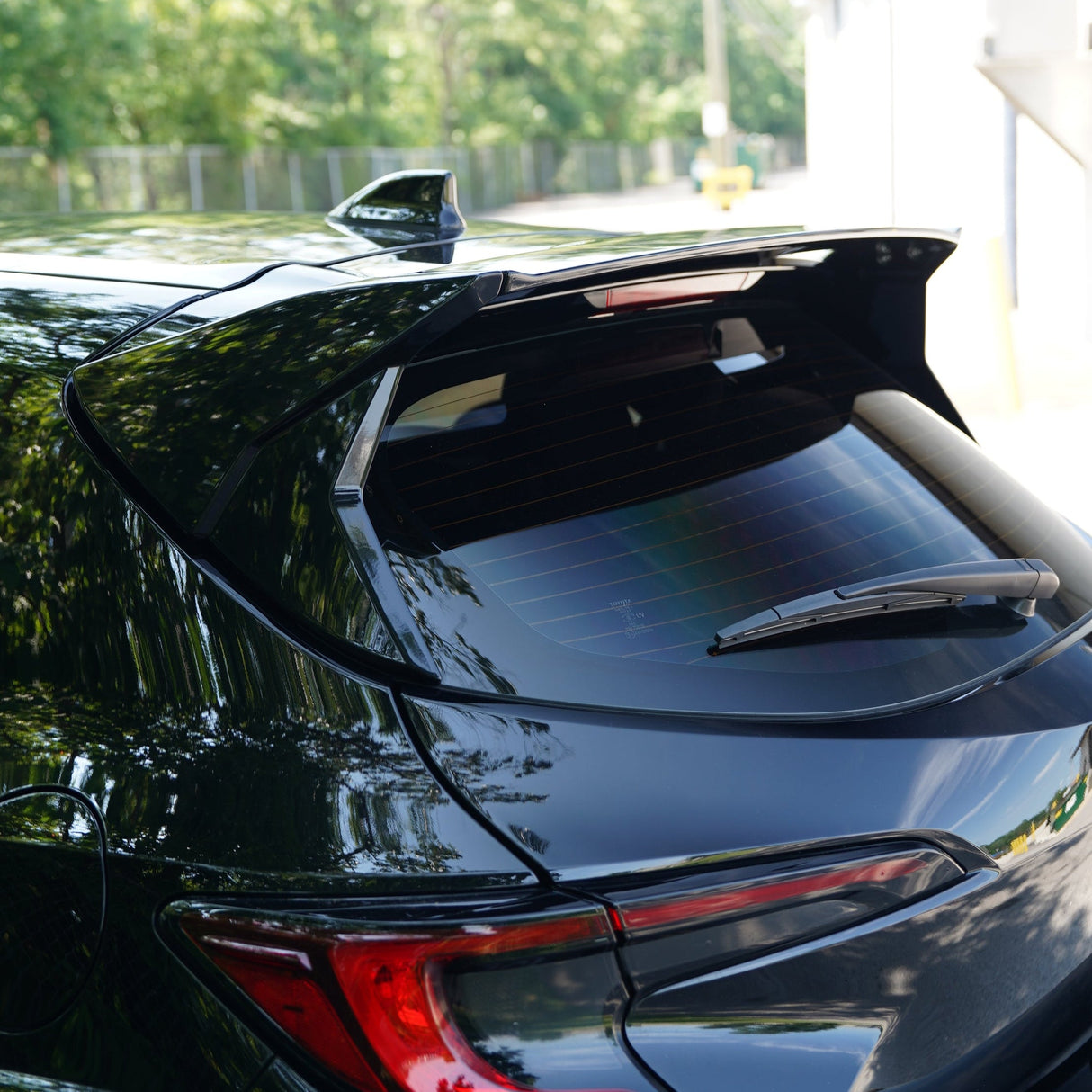 JDMuscle [23+ GR Corolla, 19+ Corolla Hatch] Spec C Spoiler - Paint Matched/Gloss Black