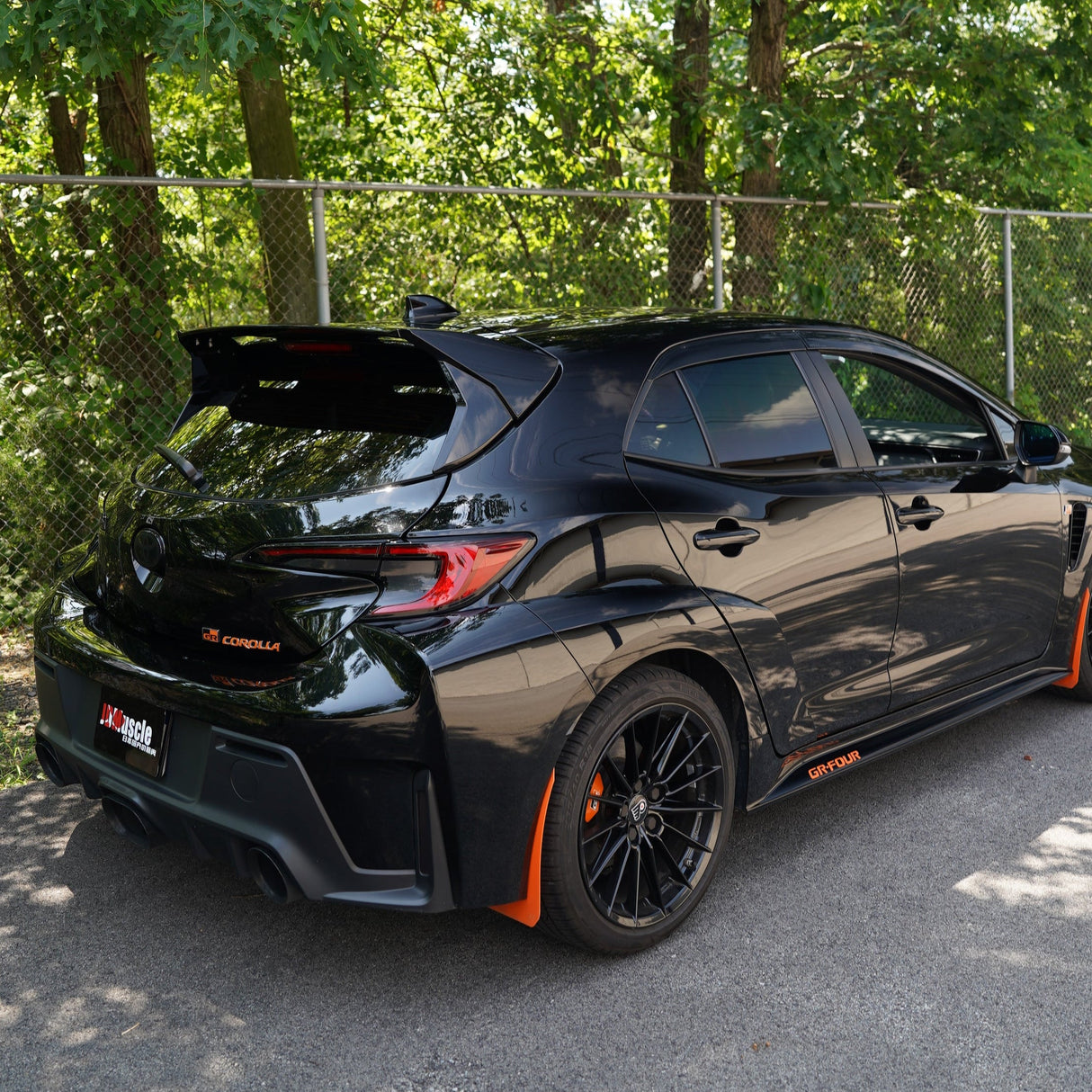 JDMuscle [23+ GR Corolla, 19+ Corolla Hatch] Spec C Spoiler - Paint Matched/Gloss Black