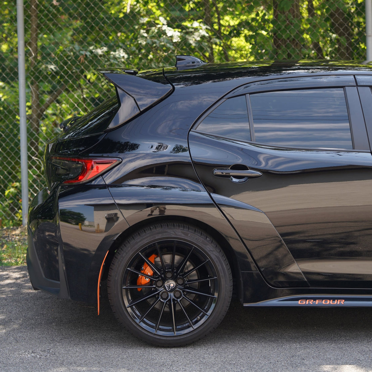 JDMuscle [23+ GR Corolla, 19+ Corolla Hatch] Spec C Spoiler - Paint Matched/Gloss Black