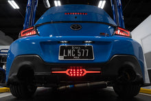 OLM V1 Rear Fog Light (Clear Lens / Black Base / White Bar) - 2022+ BRZ/86