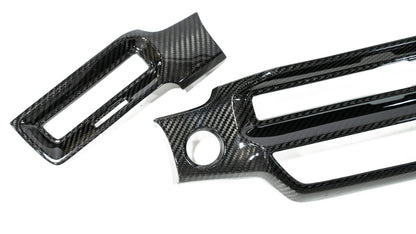 OLM LE Carbon Fiber Interior Dash Cover (2pc) - 2022+ FL Honda Civic / FL5 Type R