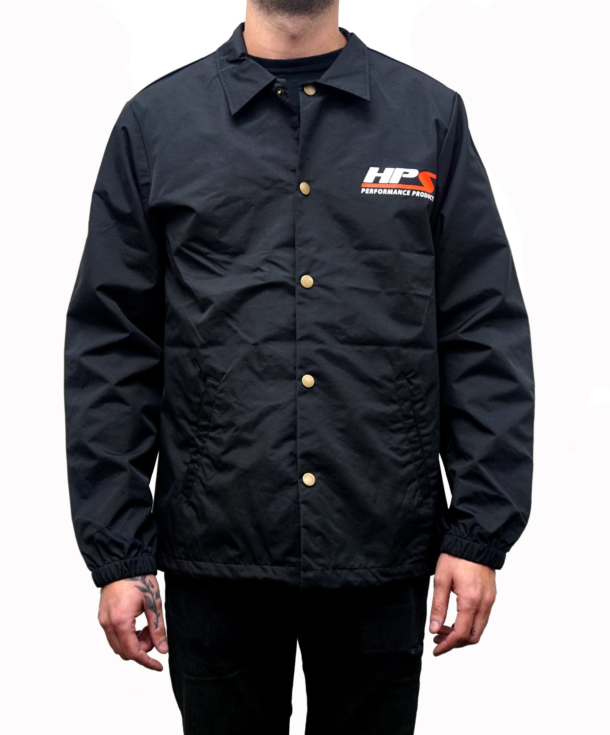 HPS Button Jacket - Black