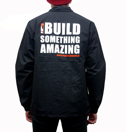 HPS Button Jacket - Black