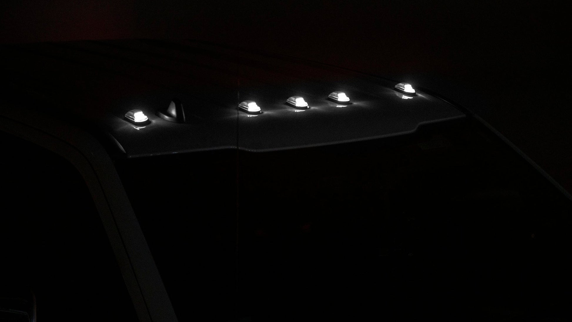 OLM Cab Light Replacement Set (Clear Lens/White Light) - 2017-2022 Ford Super Duty F250/F350