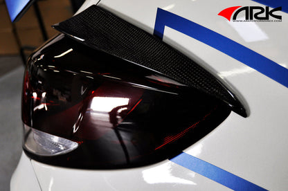 2013-2017 Hyundai Veloster Turbo C-FX Carbon Fiber Rear Tail Lamp Canards