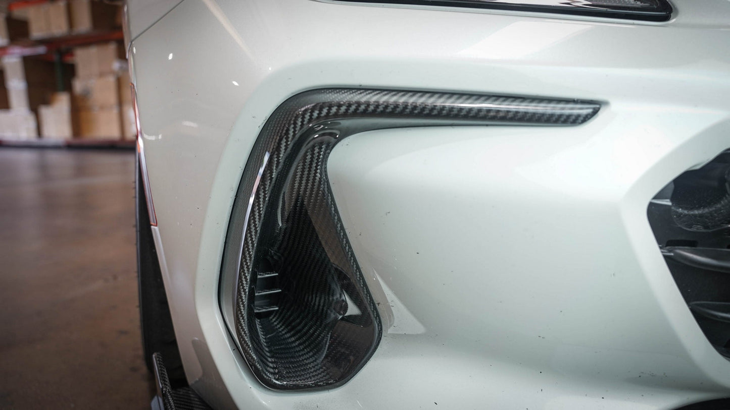 APR Performance Carbon Fiber Front Bumper Bezels Subaru BRZ 2022-2024