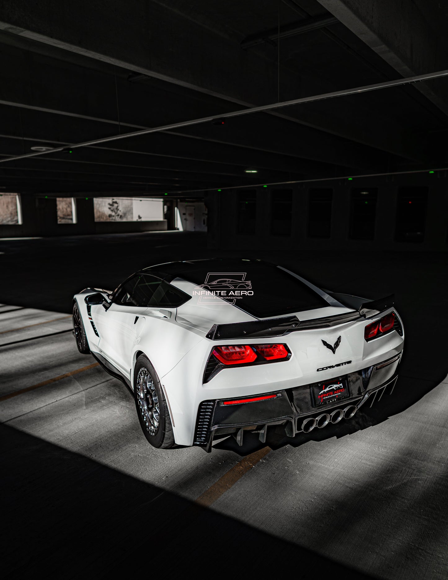 CORVETTE 14-19 Z06 CARBON FIBER SIDE SKIRTS FOR STINGRAY/Z51/GS/Z06