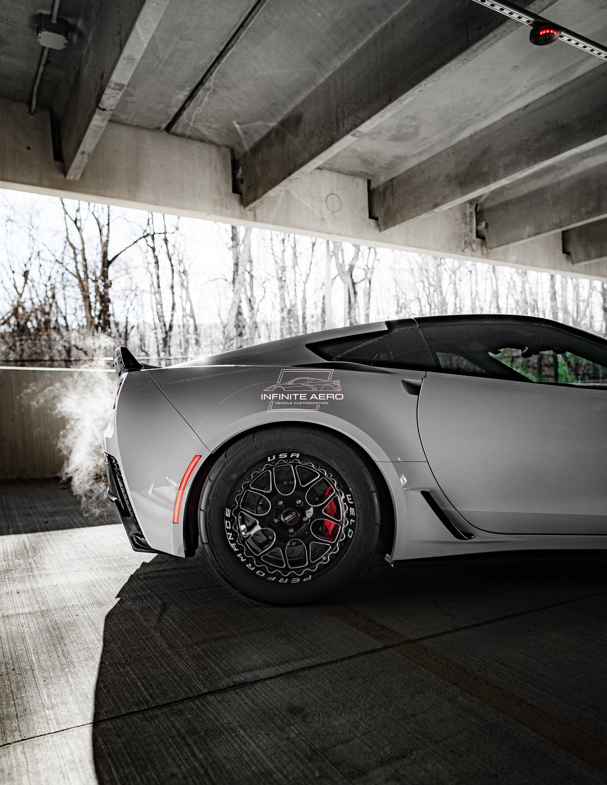 CORVETTE 14-19 Z06 CARBON FIBER SIDE SKIRTS FOR STINGRAY/Z51/GS/Z06