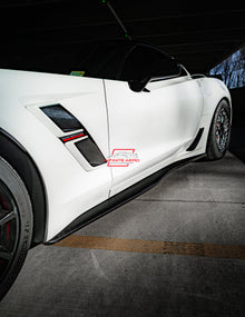 CORVETTE 14-19 Z06 CARBON FIBER SIDE SKIRTS FOR STINGRAY/Z51/GS/Z06