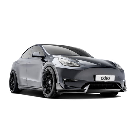 ADRO Tesla Model Y Premium Prepreg Carbon Fiber Front Lip