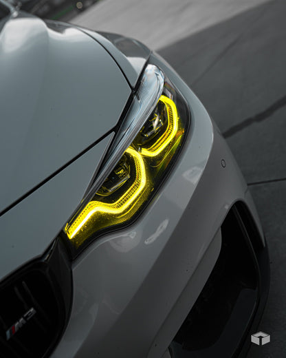 CSL YELLOW DRL LED MODULES : BMW M3 F80 / M4 F82 F83 (LCI2)