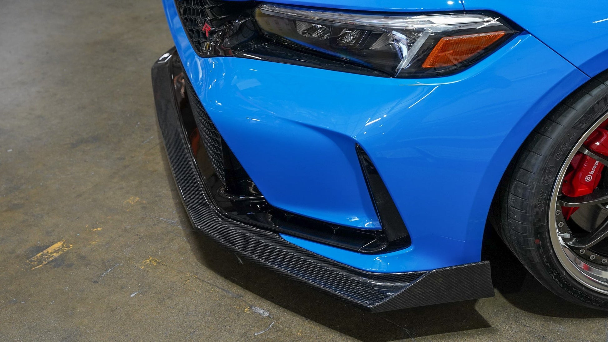 Honda FL5 Civic Type R Carbon Fiber Front Airdam/ Lip 2023 - Current