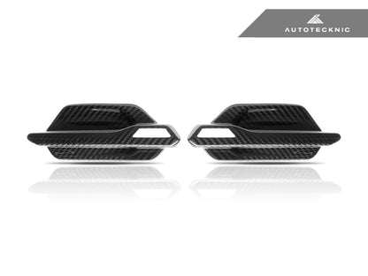AutoTecknic Dry Carbon Fiber Fender Trims - BMW F87 M2