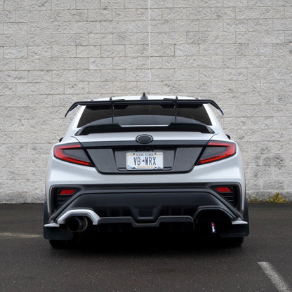 JDMuscle [22-25 WRX] STI Style Swan Neck Spoiler | Paint Matched / Carbon Fiber