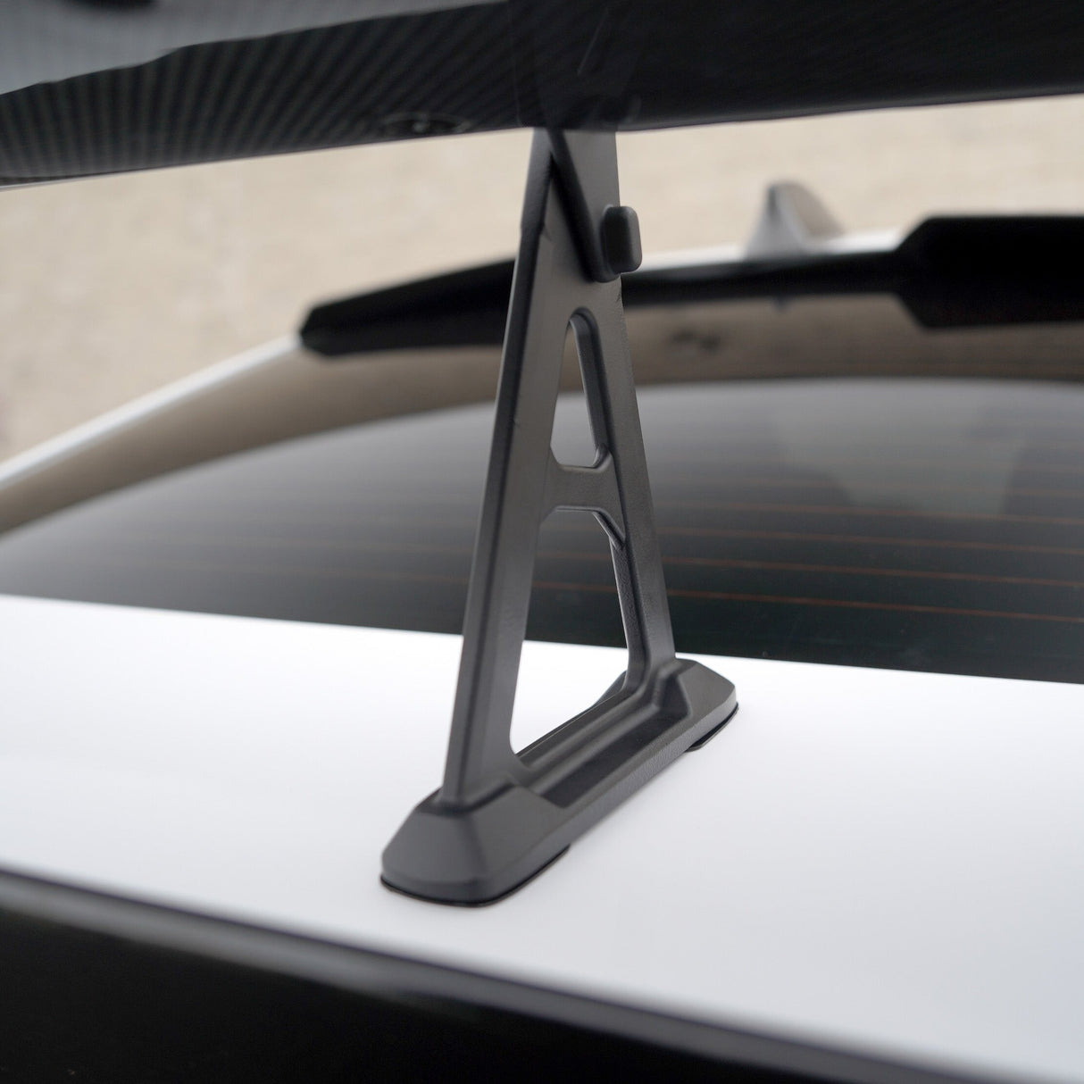 JDMuscle [22-25 WRX] STI Style Swan Neck Spoiler | Paint Matched / Carbon Fiber