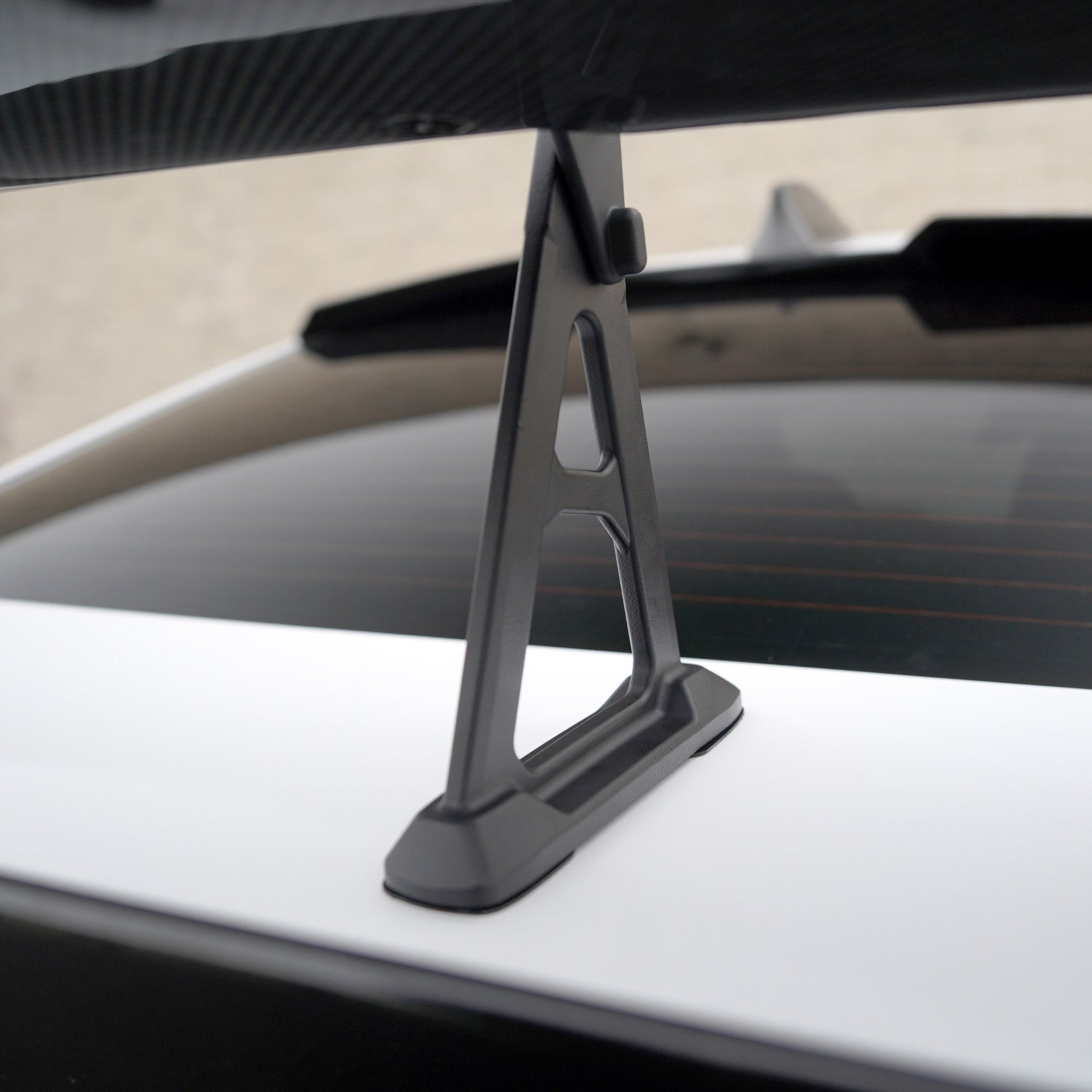 JDMuscle [22-25 WRX] STI Style Swan Neck Spoiler | Paint Matched / Carbon Fiber
