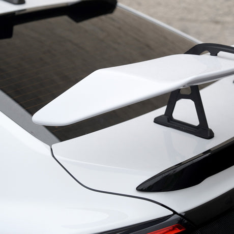 JDMuscle [22-25 WRX] STI Style Swan Neck Spoiler | Paint Matched / Carbon Fiber