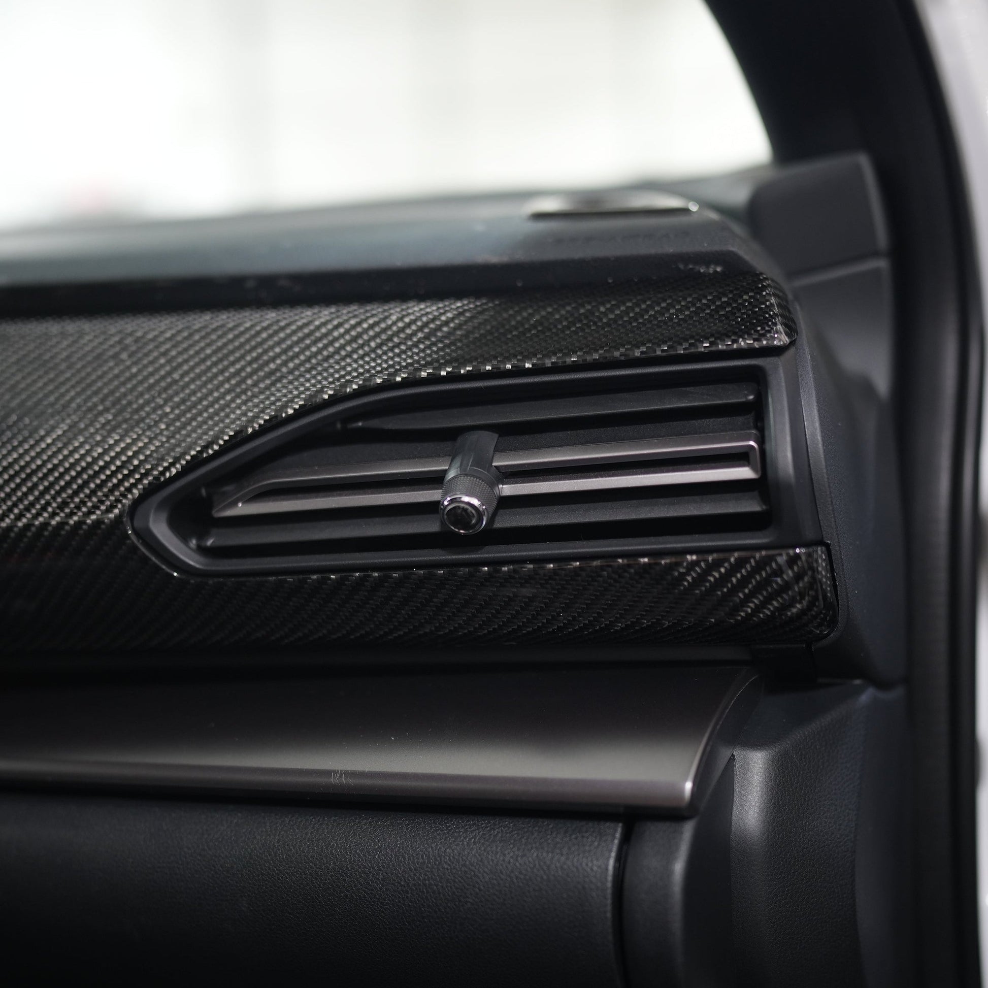 JDMuscle [22-25 WRX] Dashboard Instrument Panels Replacements - Carbon Fiber/Leather/Alcantara