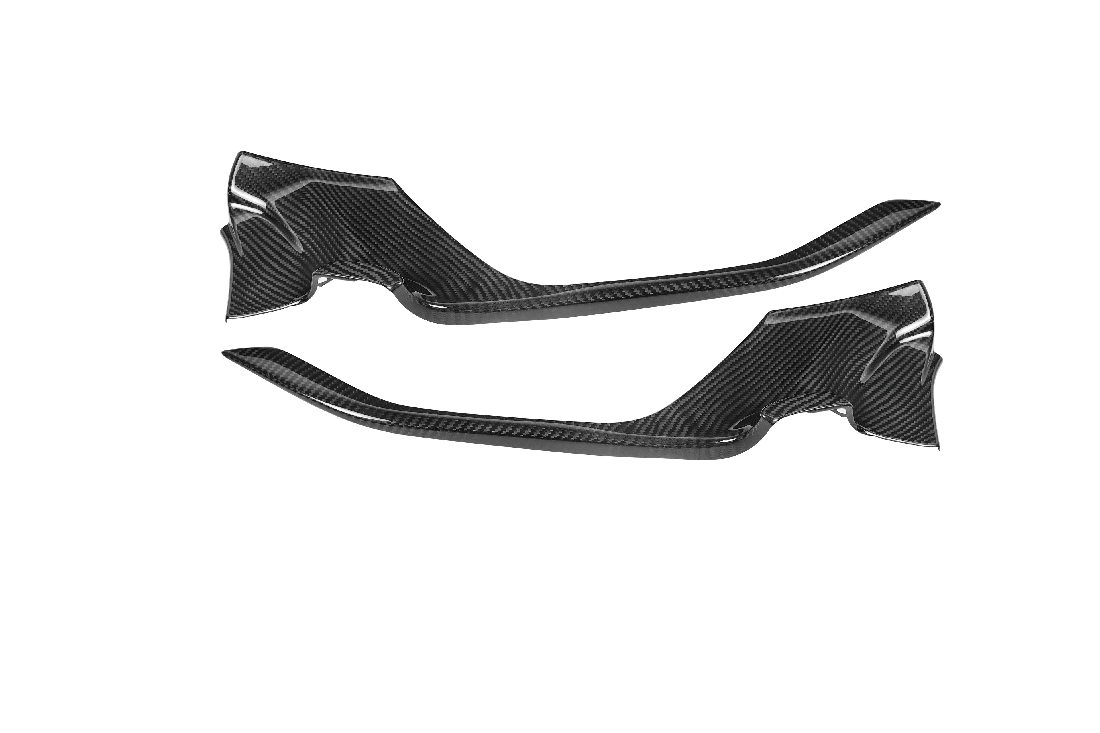 JDMuscle [22-25 WRX] Tanso Dry Carbon Fiber Front Door Larger Pannel Covers - 2 PC