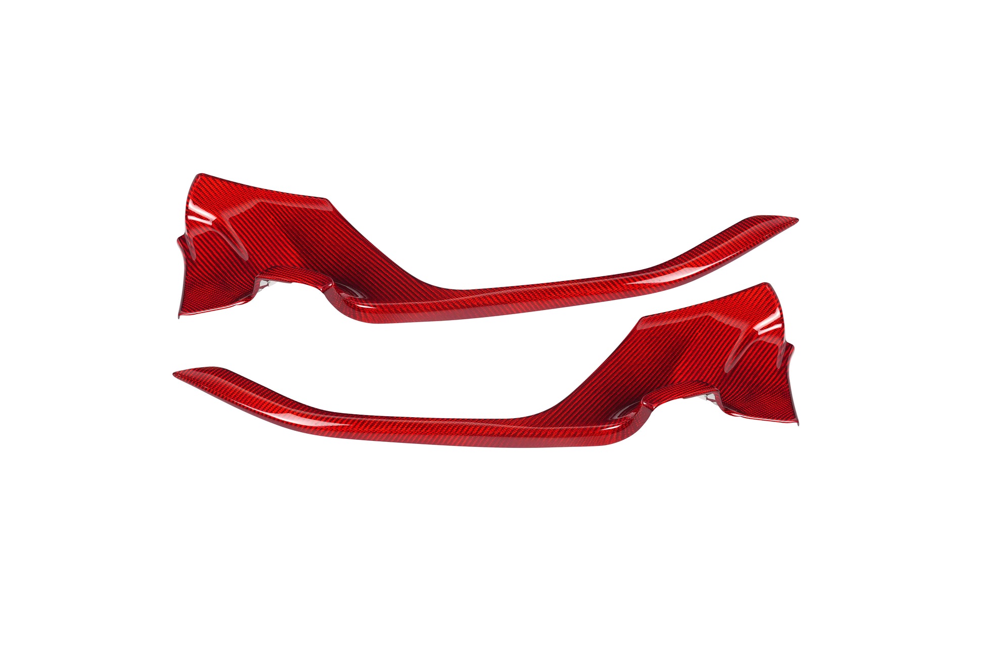 JDMuscle [22-25 WRX] Tanso Dry Carbon Fiber Front Door Larger Pannel Covers - 2 PC