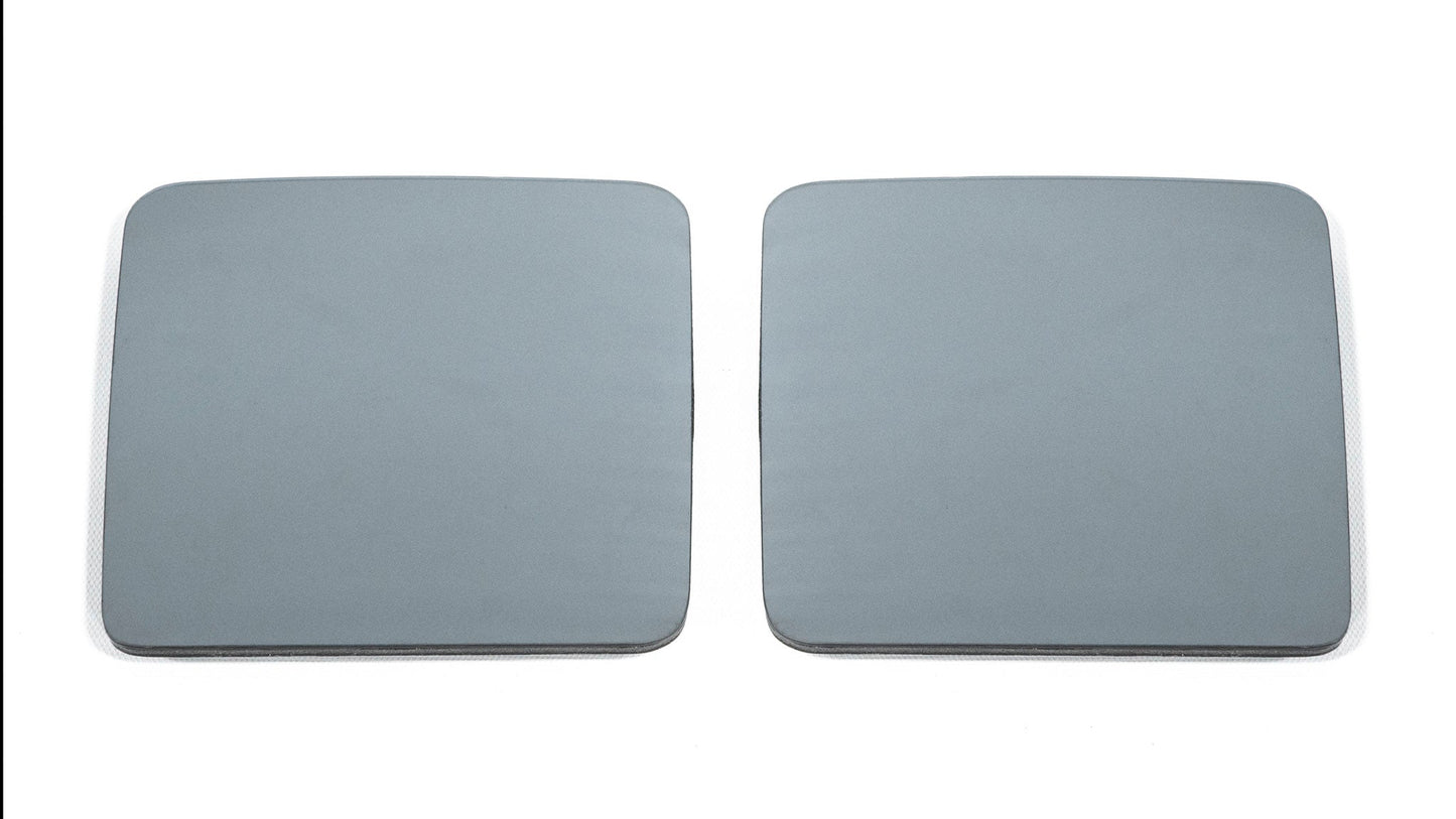 OLM Convex Mirrors with Defrosters (Chrome) - 2018+ Wrangler