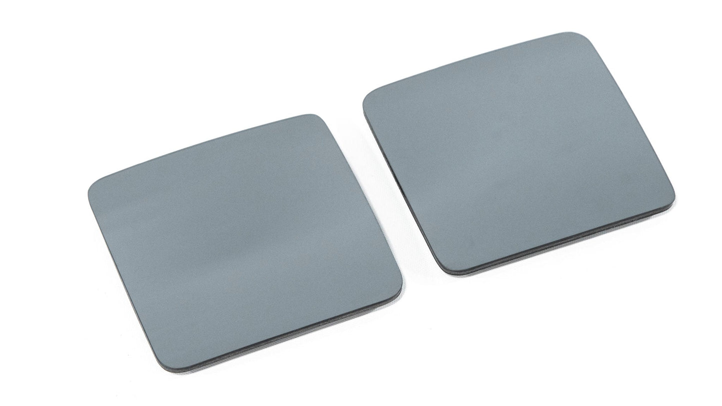 OLM Convex Mirrors with Defrosters (Chrome) - 2018+ Wrangler