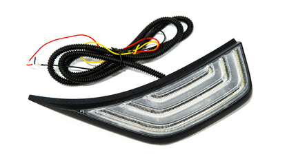 OLM LED Fender Vent Sequential Sidemarkers - 2018+ Jeep Wrangler