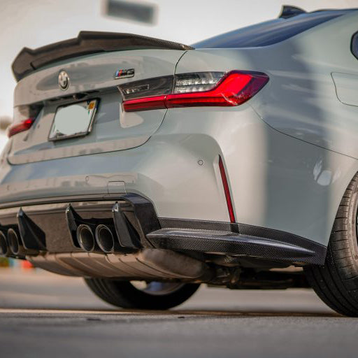 Carbon Fiber OEM Rear Canard Splitter For BMW G80 M3 & G82/G83 M4 | Palenon Performance